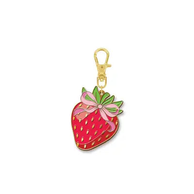 Strawberry Shortcake Strawberry Enamel Charm