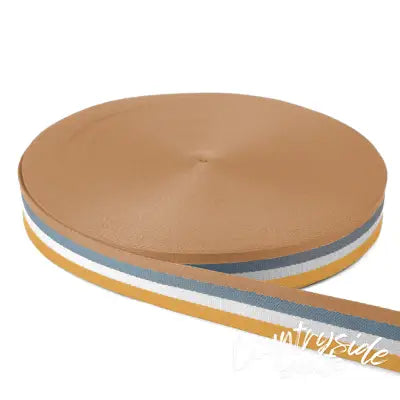 Striped Beach Breeze Webbing 1-1/2in x 50yd