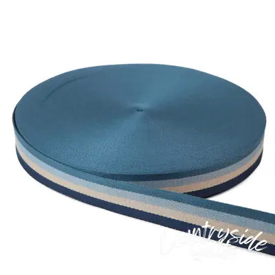 Striped Coastal Webbing 1-1/2in x 50yd