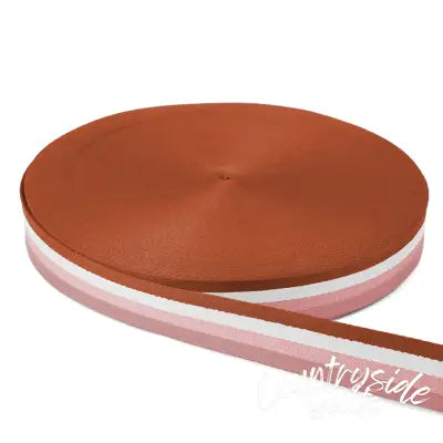 Striped Neapolitan Webbing 1-1/2in x 50yd