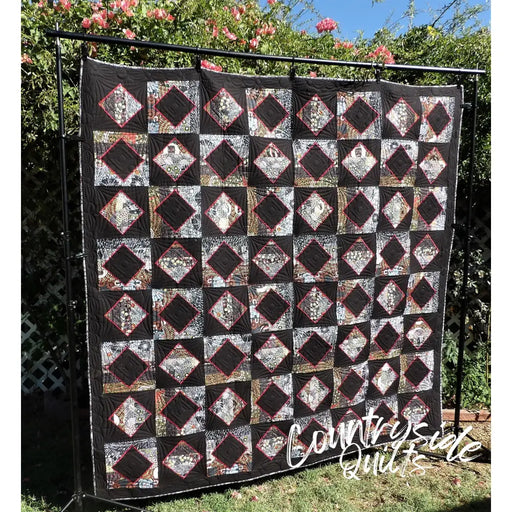 Striped Square in a Quilt Pattern 739406408959