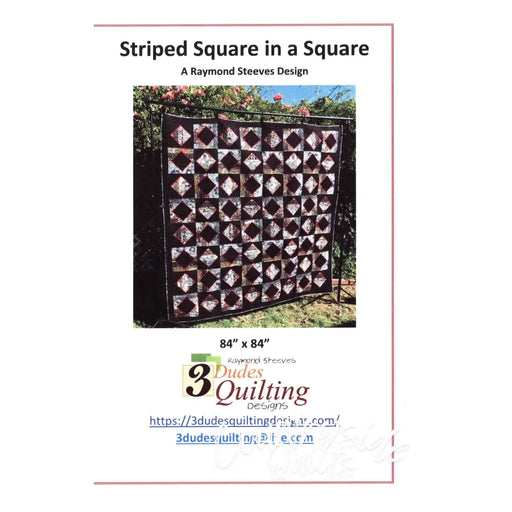 Striped Square in a Quilt Pattern 739406408959