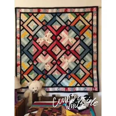 Striped Surprise Quilt Pattern