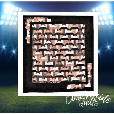 Stripes on Point Quilt Pattern