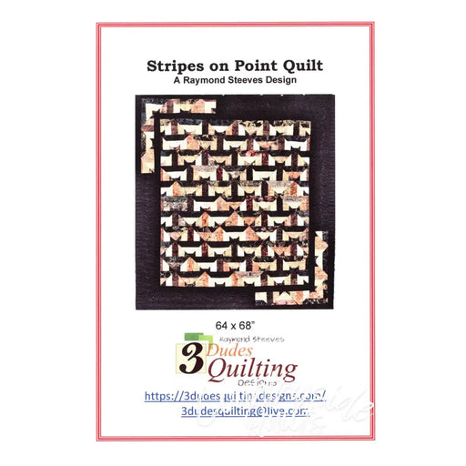 Stripes on Point Quilt Pattern 739406408997