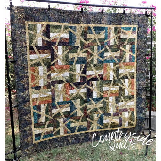 Stripes and X’s Quilt Pattern 739406408973