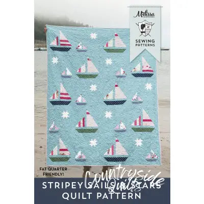 Stripey Sails and Stars Quilt Pattern