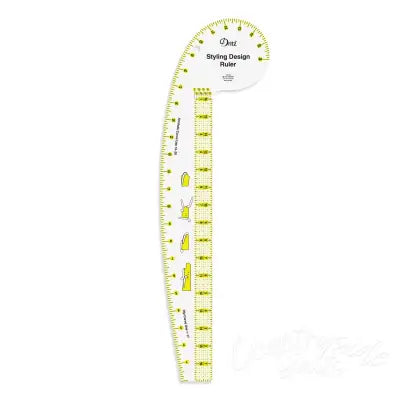 Styling Design Ruler Clear 20in
