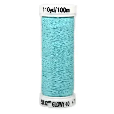 Sulky Glowy 40wt Polyester 110yd Blue
