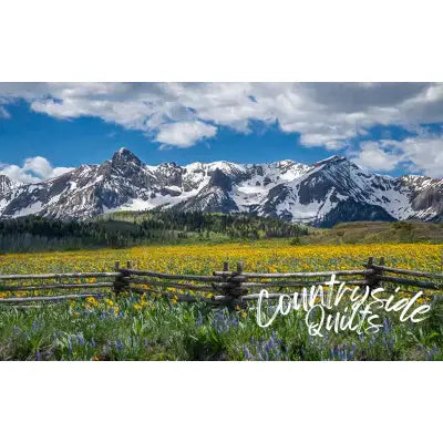 Summer in the Rockies Panel 34in x 22.25in