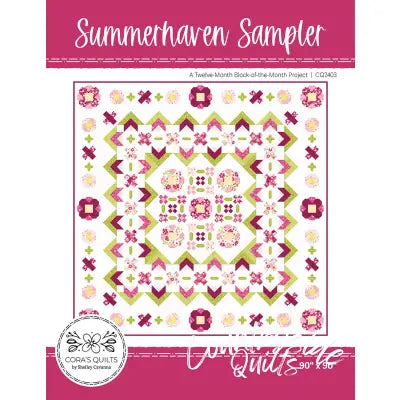 Summerhaven Sampler Block-of-the-Month Quilt Pattern