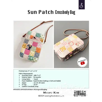 Sun Patch Crossbody Bag Pattern