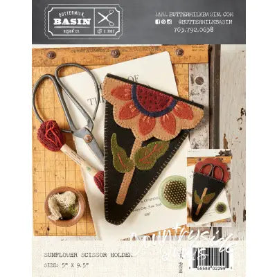 Sunflower Scissor Holder
