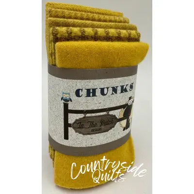 Sunflower Wool Chunks 5pc 9in x 10in