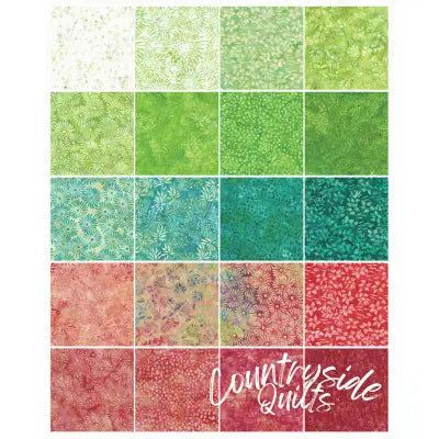 Sunlit Garden 10in Squares (42pc x 20 colors)