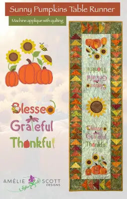 Sunny Pumpkins Table Runner