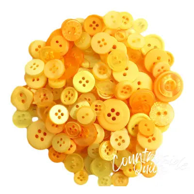 Sunrise Buttons in Mason Jar