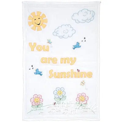 You Are My Sunshine Crib Quilt Top