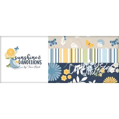 Sunshine & Dandelions Fat Quarter Bundle, 21 Pcs.
