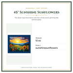 Product Specifications – 45" Sunshine Sunflowers