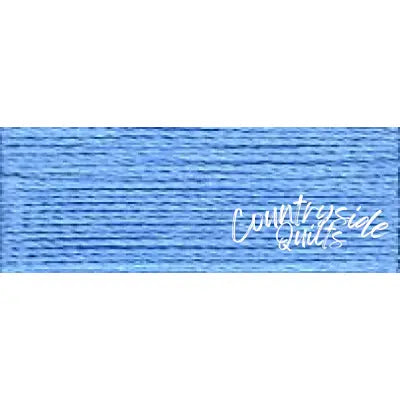 Super Bright Polyester Embroidery Thread 2-ply 40wt 120d 5500yds Blue Splendor