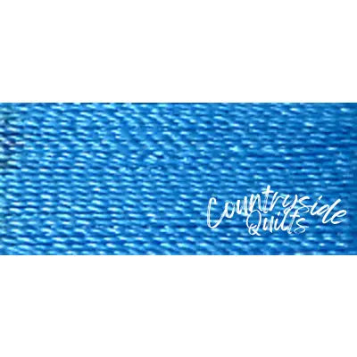 Super Bright Polyester Embroidery Thread 2-ply 40wt 120d 5500yds Blue Wistera