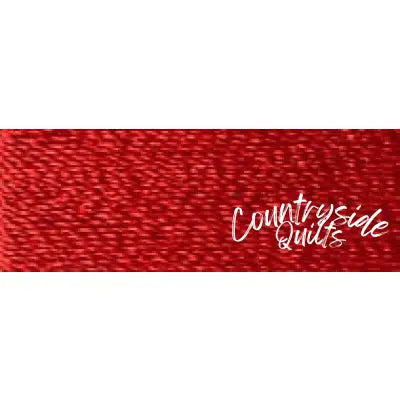 Super Bright Polyester Embroidery Thread 2-ply 40wt 120d 5500yds Foxy Red