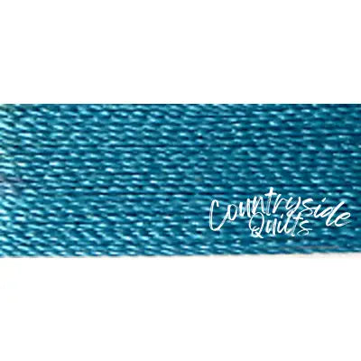 Super Bright Polyester Embroidery Thread 2-ply 40wt 120d 5500yds J Turquoise