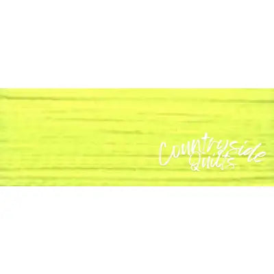 Super Bright Polyester Embroidery Thread 2-ply 40wt 120d 5500yds Neon Yellow