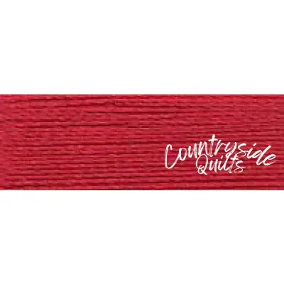 Super Bright Polyester Embroidery Thread 2-ply 40wt 120d 5500yds Red Coral Bell