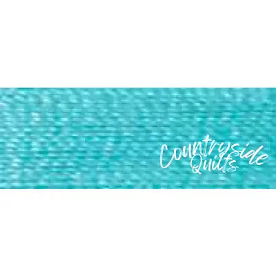 Super Bright Polyester Embroidery Thread 2-ply 40wt 120d 5500yds Sea Glass