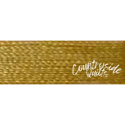 Super Bright Polyester Embroidery Thread 2-ply 40wt 120d 5500yds Cheviot Gold