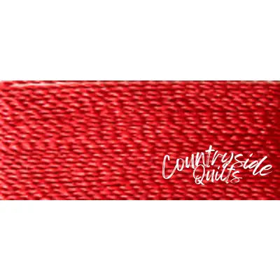 Super Bright Polyester Embroidery Thread 2-ply 40wt 120d 5500yds Hollyhock Red