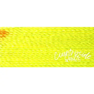 Super Bright Polyester Embroidery Thread 2-ply 40wt 120d 5500yds Stunning Yellow