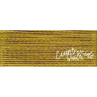 Super Bright Polyester Embroidery Thread 2-ply 40wt 120d 5500yds Golden Slipper