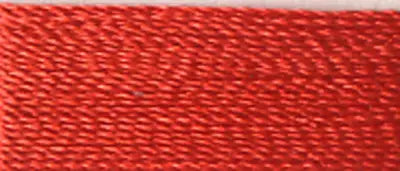 Super Bright Polyester Embroidery Thread 2-ply 40wt 120d 5500yds Scarlet Flame