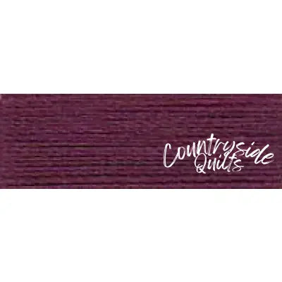 Super Bright Polyester Embroidery Thread 2-ply 40wt 120d 5500yds Aubergine