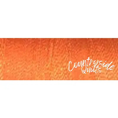 Super Bright Polyester Embroidery Thread 2-ply 40wt 120d 5500yds Orange