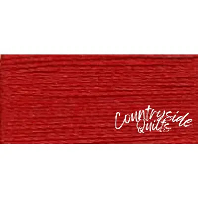 Super Bright Polyester Embroidery Thread 2-ply 40wt 120d 5500yds Toasty Red