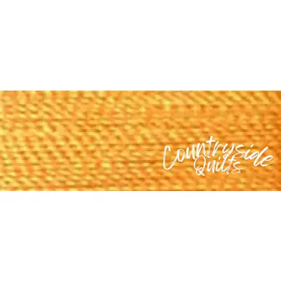 Super Bright Polyester Embroidery Thread 2-ply 40wt 120d 5500yds Yellow