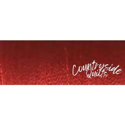 Super Bright Polyester Embroidery Thread 2-ply 40wt 120d 5500yds Scarlet