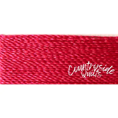 Super Bright Polyester Embroidery Thread 2-ply 40wt 120d 5500yds Strawberry