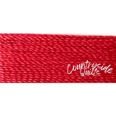 Super Bright Polyester Embroidery Thread 2-ply 40wt 120d 5500yds Cherry Punch