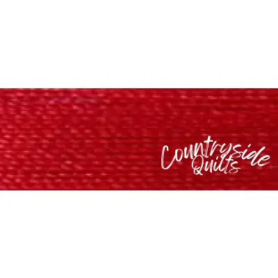 Super Bright Polyester Embroidery Thread 2-ply 40wt 120d 5500yds Carolina Red