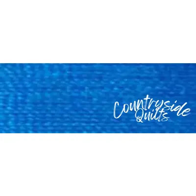 Super Bright Polyester Embroidery Thread 2-ply 40wt 120d 5500yds Cerulean