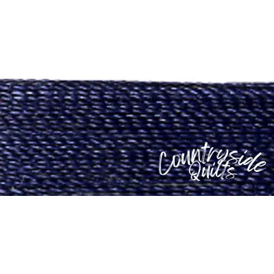 Super Bright Polyester Embroidery Thread 2-ply 40wt 120d 5500yds Light Midnight