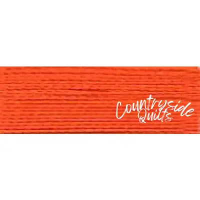 Super Bright Polyester Embroidery Thread 2-ply 40wt 120d 5500yds Grilled Orange