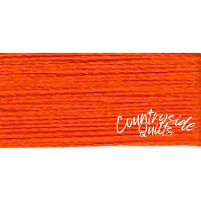 Super Bright Polyester Embroidery Thread 40wt 5500yd Dark Texas Orange