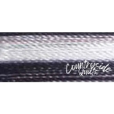 Super Strength Rayon Embroidery Thread 40wt 3200yds Variegated 3CC Gray