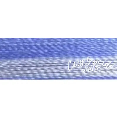 Super Strength Rayon Embroidery Thread 40wt 3200yds Variegated 3CC Blue